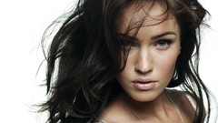 Woman Megan Fox portraits