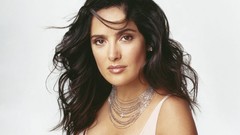 Woman Mexican Actress brunettes cleavage salma hayek Simple 