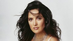 Woman Mexican Actress salma hayek Simple Background