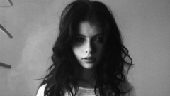 Woman michelle trachtenberg grayscale