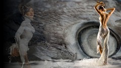 Woman milk milky fantasy art