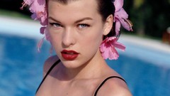 Woman Milla Jovovich Actress models