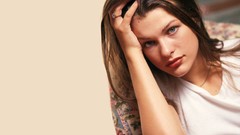 Woman Milla Jovovich Actress models