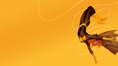 Woman minimalistic dc comics