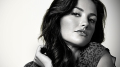 Woman minka kelly monochrome