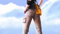 Woman mirrors edge artwork