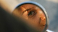 Woman mirrors Met-Art magazine Freya A