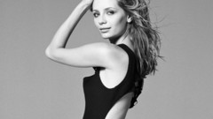 Woman mischa barton monochrome