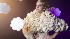 Woman mobile blondes