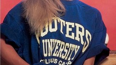 Woman models 1995 Hooters