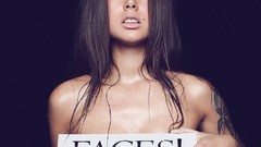 Woman models Aleksandr Mavrin