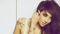 Woman models alie layus