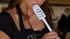 Woman models Alley Baggett