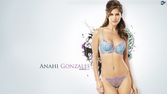 Woman models Anahi