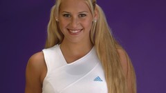 Woman models Anna Kournikova