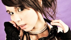 Woman models Ariel Rebel