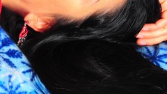 Woman models arms raised Alley Baggett