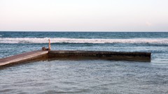 Woman models artistic