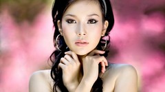Woman models asians depth