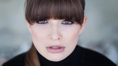 Woman models Bernadette Kaspar