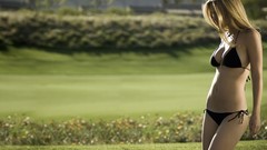 Woman models bikini bar refaeli