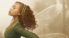 Woman models black people