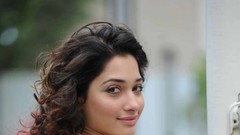 Woman models blue dress indian girls tamanna bhatia