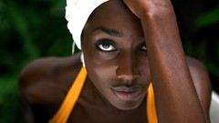 Woman models boobs Mike Dowson