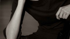 Woman models boobs Mike Dowson