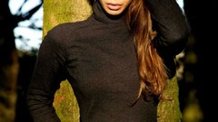 Woman models boobs Mike Dowson