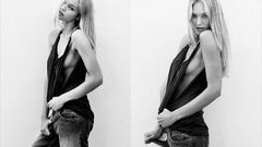 Woman models candice swanepoel