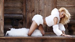 Woman models candice swanepoel