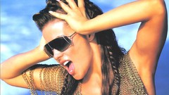 Woman models Carmen Electra