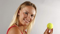 Woman models caroline wozniacki