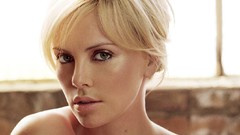 Woman models charlize theron