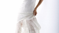 Woman models Crystal Klein