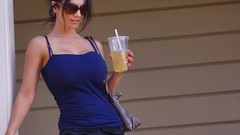 Woman models denise milani boobs