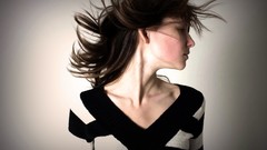 Woman models effects