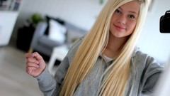 Woman models Erica Mohn Kvam