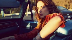 Woman models Erin Wasson