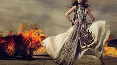 Woman models fashion Celebrity