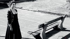 Woman models gemma arterton grayscale