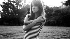 Woman models grayscale