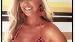 Woman models Hooters