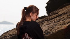 Woman models Irina Buromskih