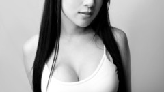 Woman models Japanese Gothic