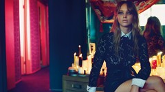 Woman models jennifer lawrence