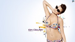 Woman models Kim Cloutier