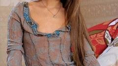 Woman models Kristel A