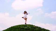 Woman models Laura Stojanov